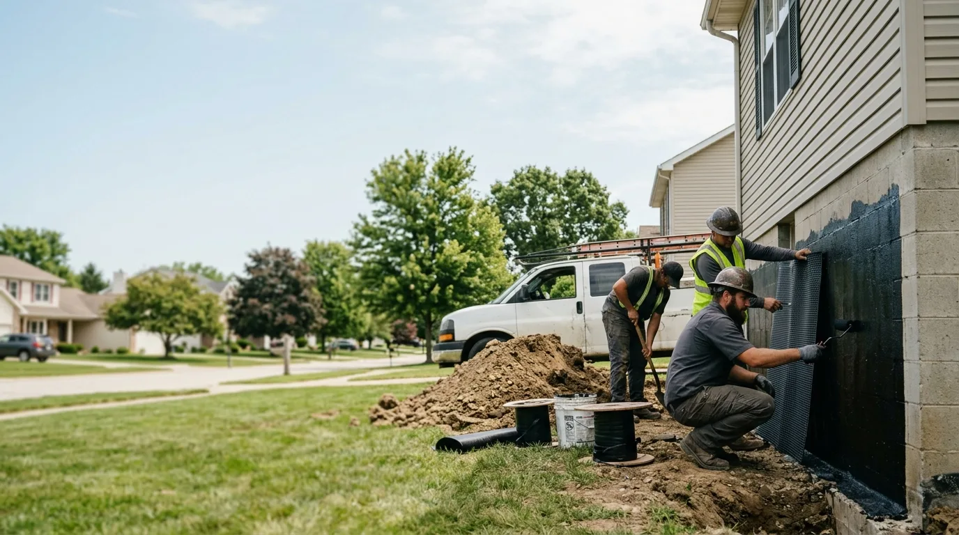 Basement Waterproofing in Winchester, IN near me